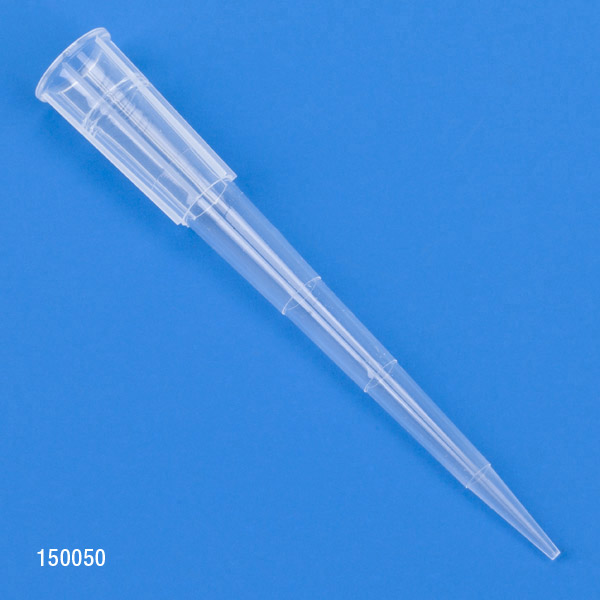 Globe Scientific Pipette Tip, 1 - 200uL, Certified, Universal, Low Retention, Graduated, 54mm, Natural, STERILE, 1000/Stand-Up Resealable Bag Pipette Tip; Universal; universal pipette tips; low retention tips
